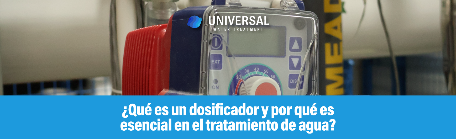 ¿Qué es un dosificador y por qué es esencial en el tratamiento de agua?