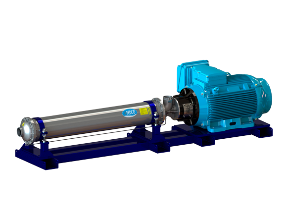 Bombas centrífugas de alta presión para agua de mar